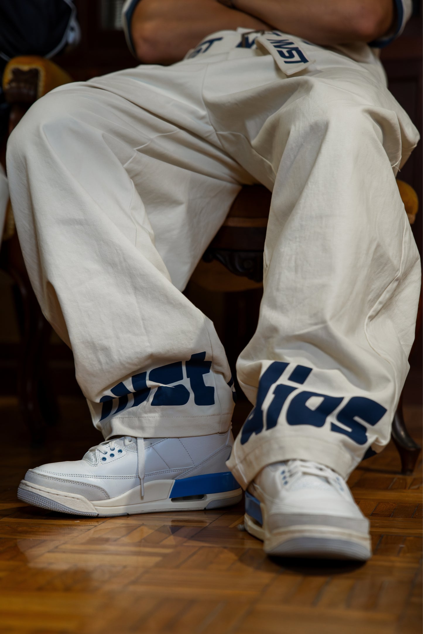 DON' AIRE BAGGY PANTS BEIGE