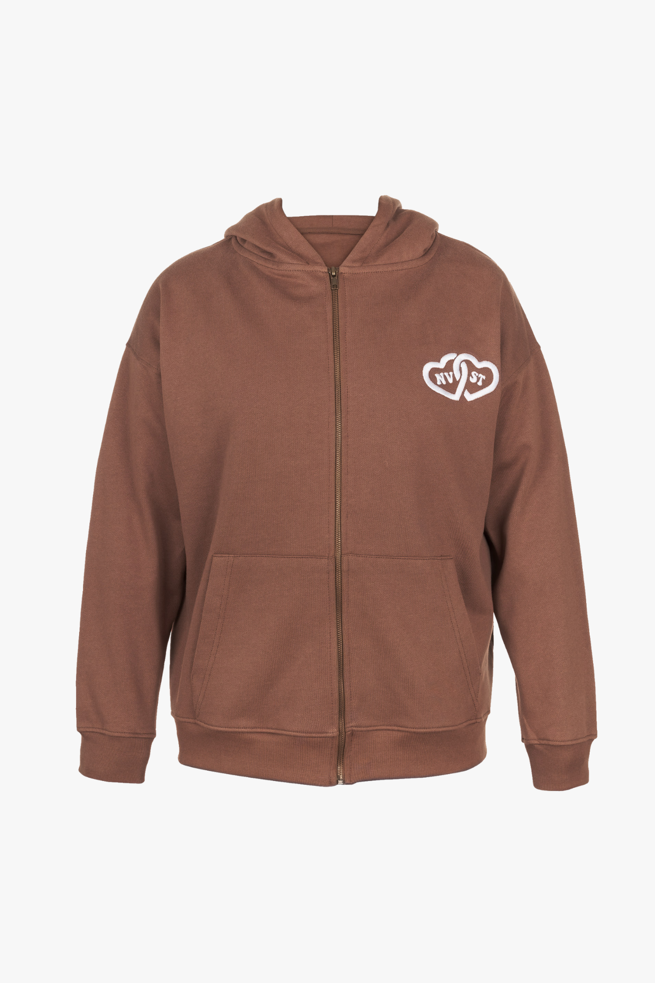 SPACE LOVE BROWN ZIP