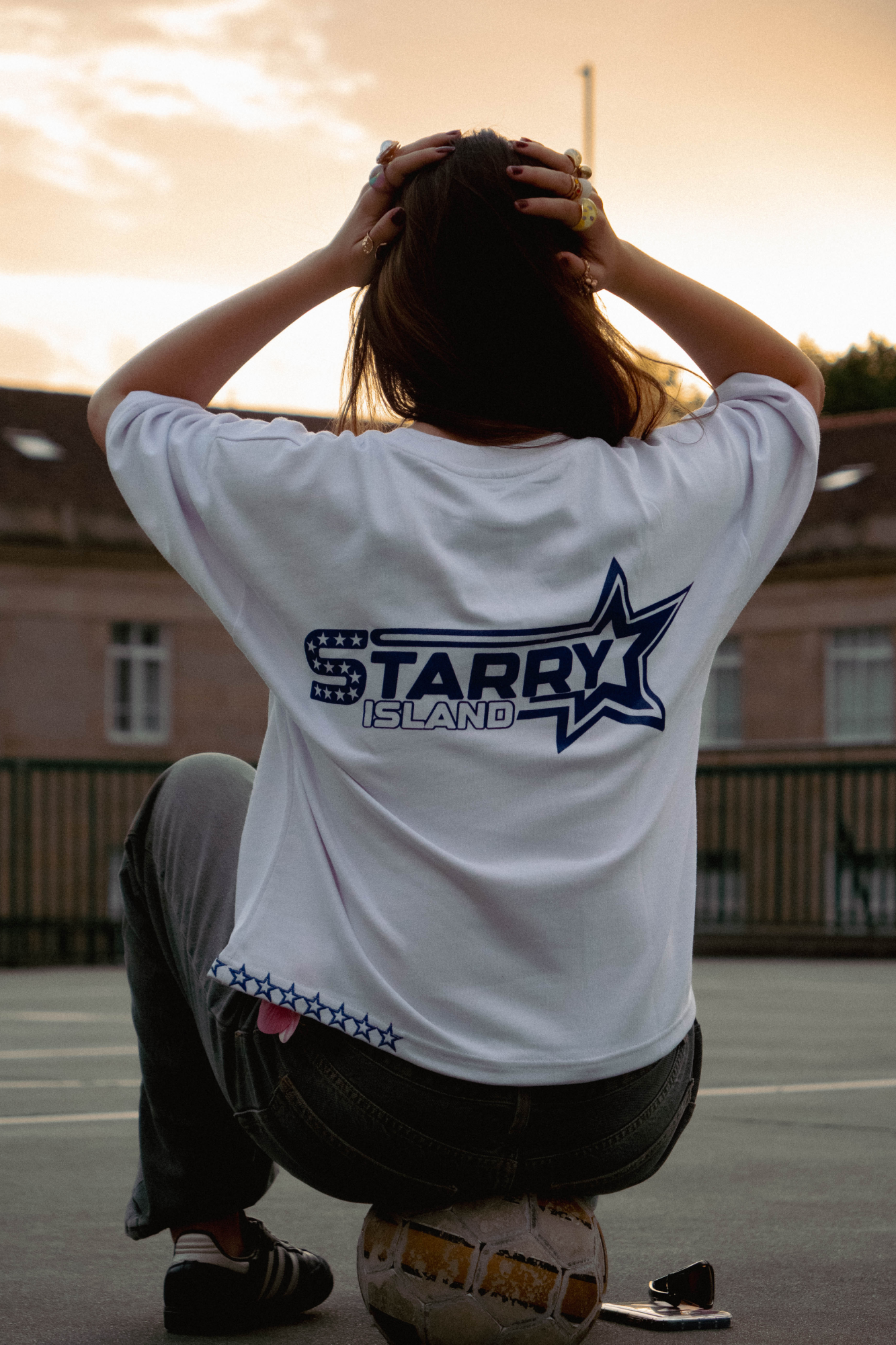 STARRY TEE WHITE