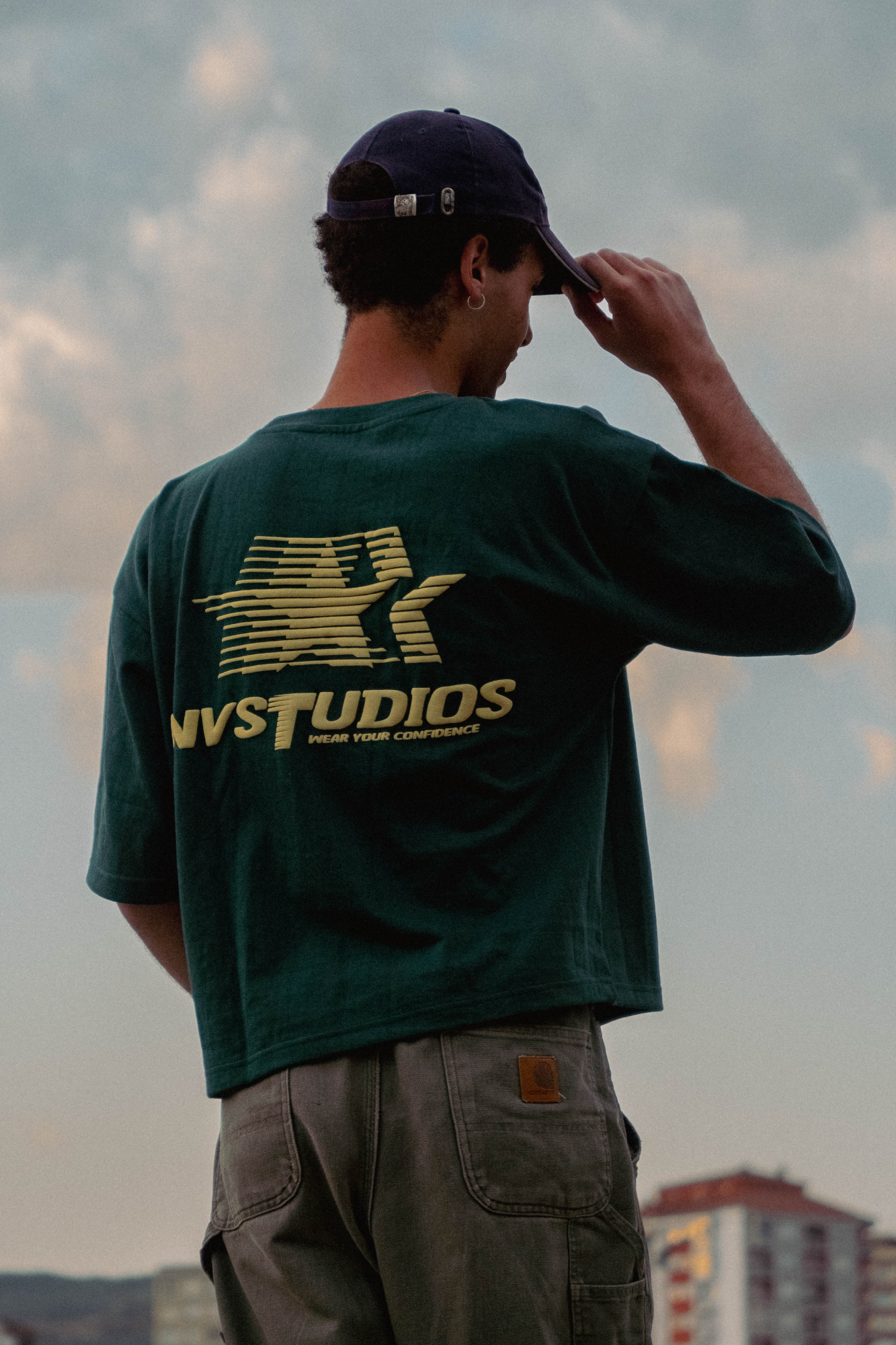 SHOOTING STAR TEE GREEN