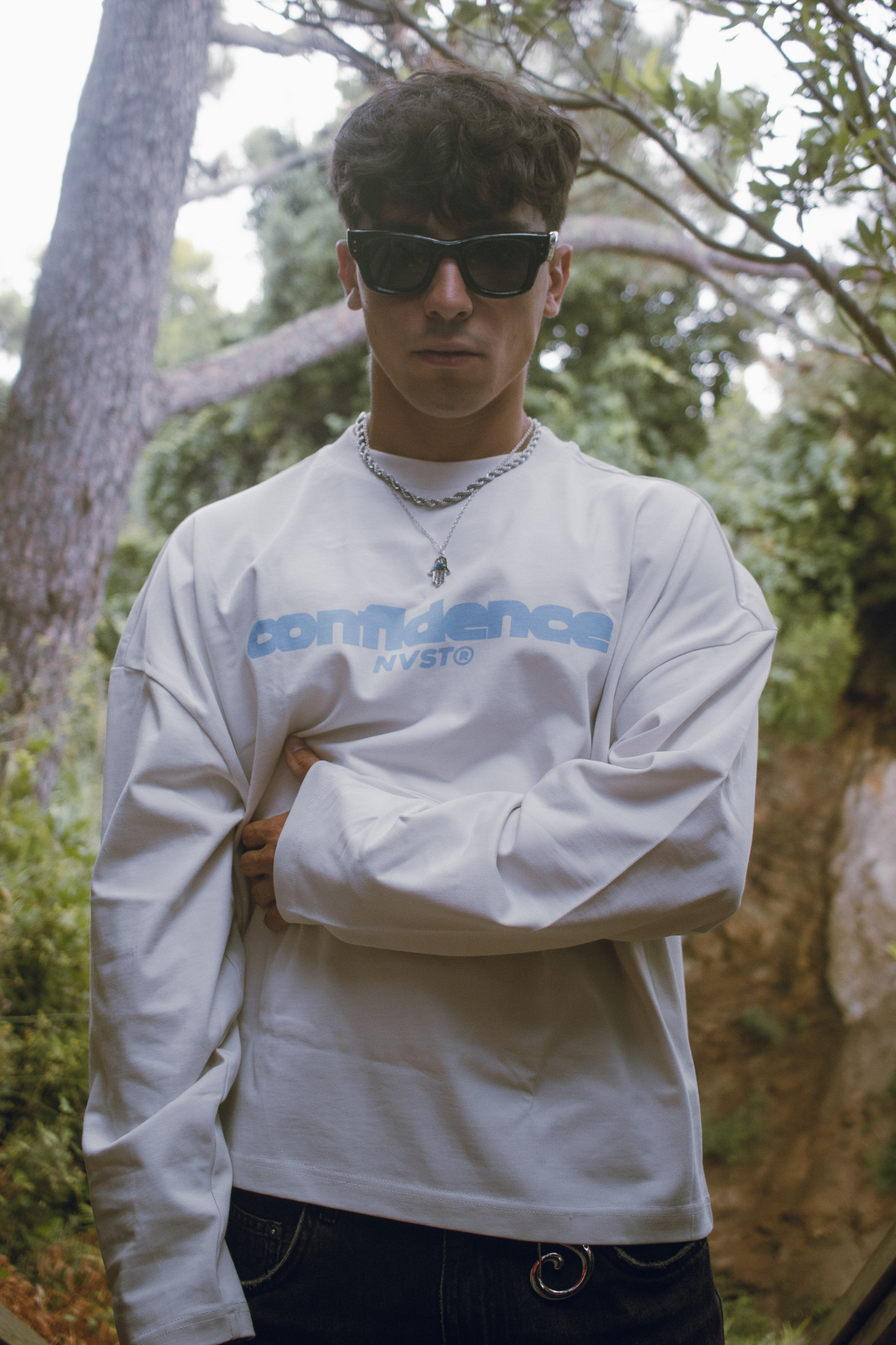 CONFIDENCE LONGSLEEVE WHITE