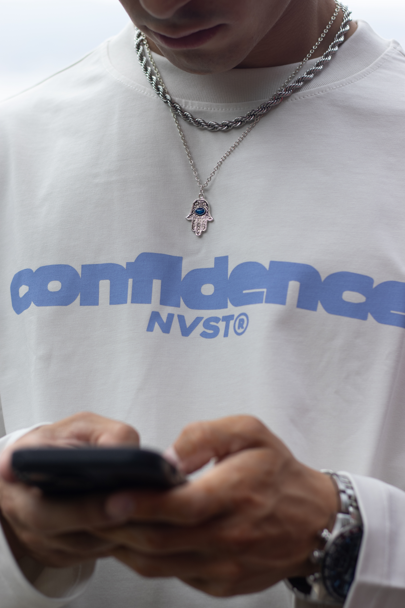 CONFIDENCE LONGSLEEVE WHITE