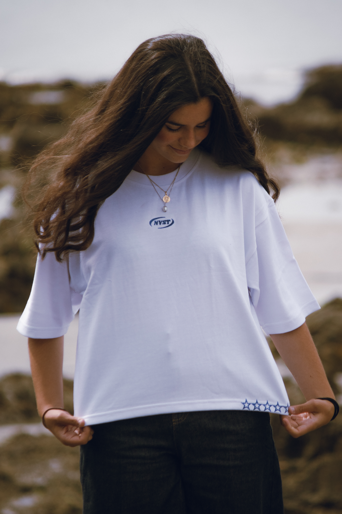 STARRY TEE WHITE