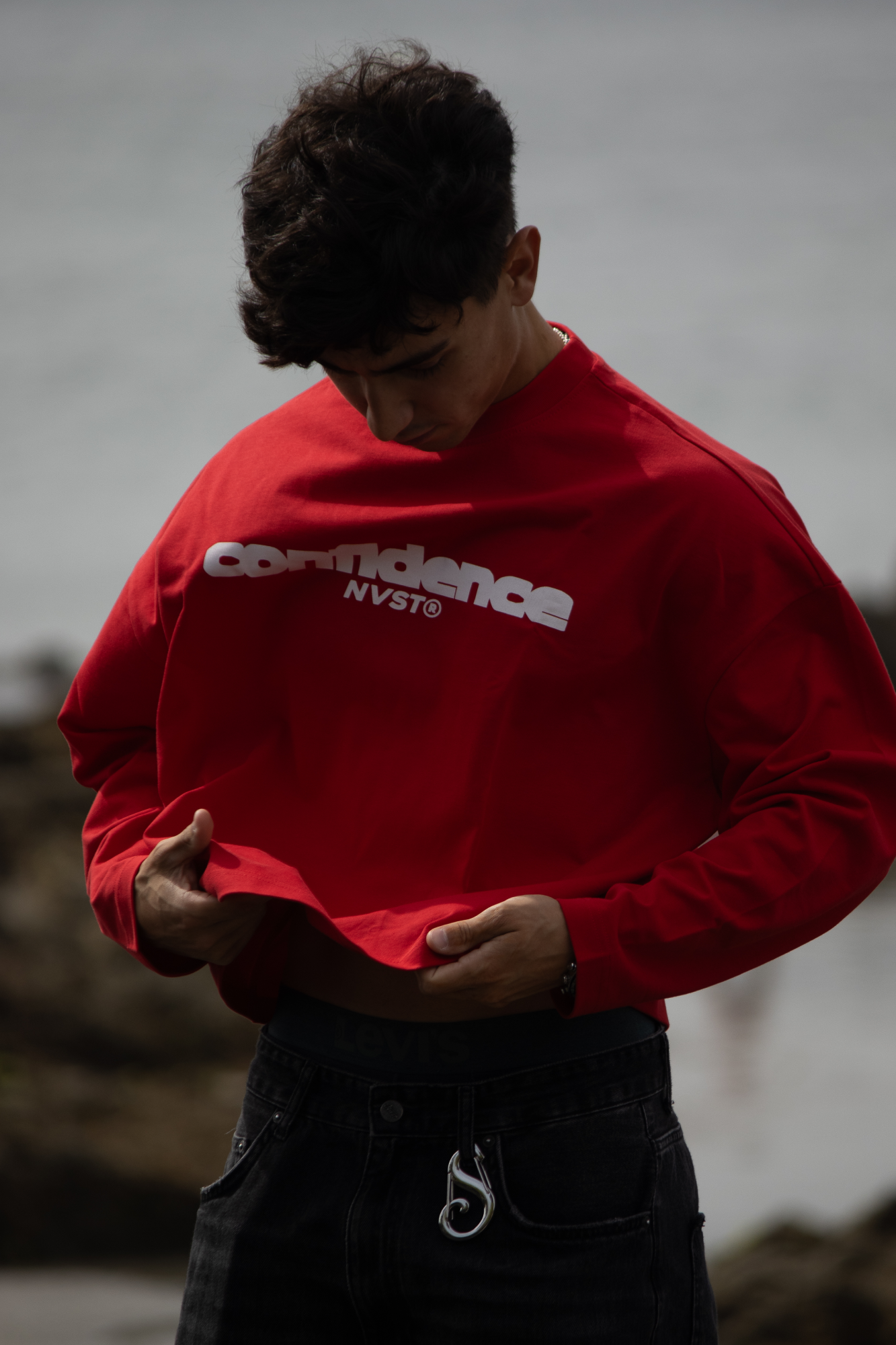 CONFIDENCE LONGSLEEVE RED
