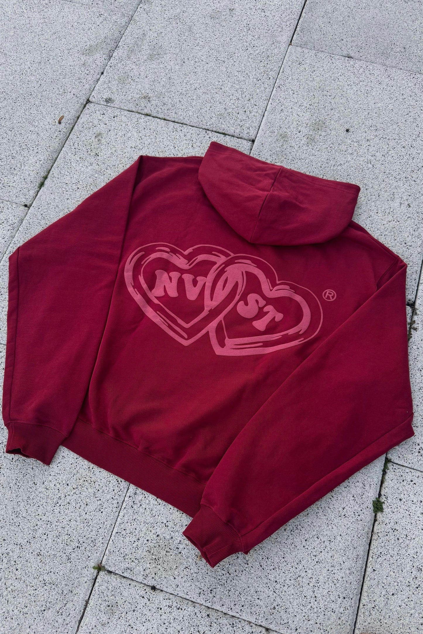 HEARTBREAKER HOODIE BURDEOS