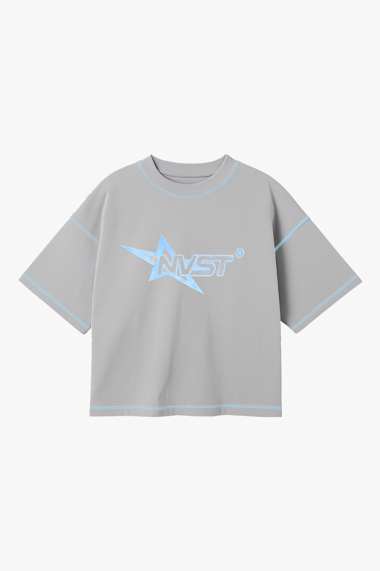 SHINING STAR TEE GREY