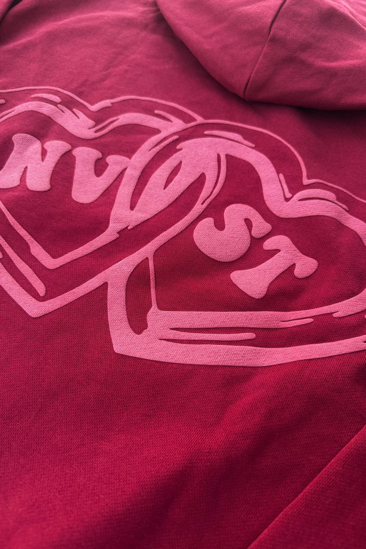 HEARTBREAKER HOODIE BURDEOS