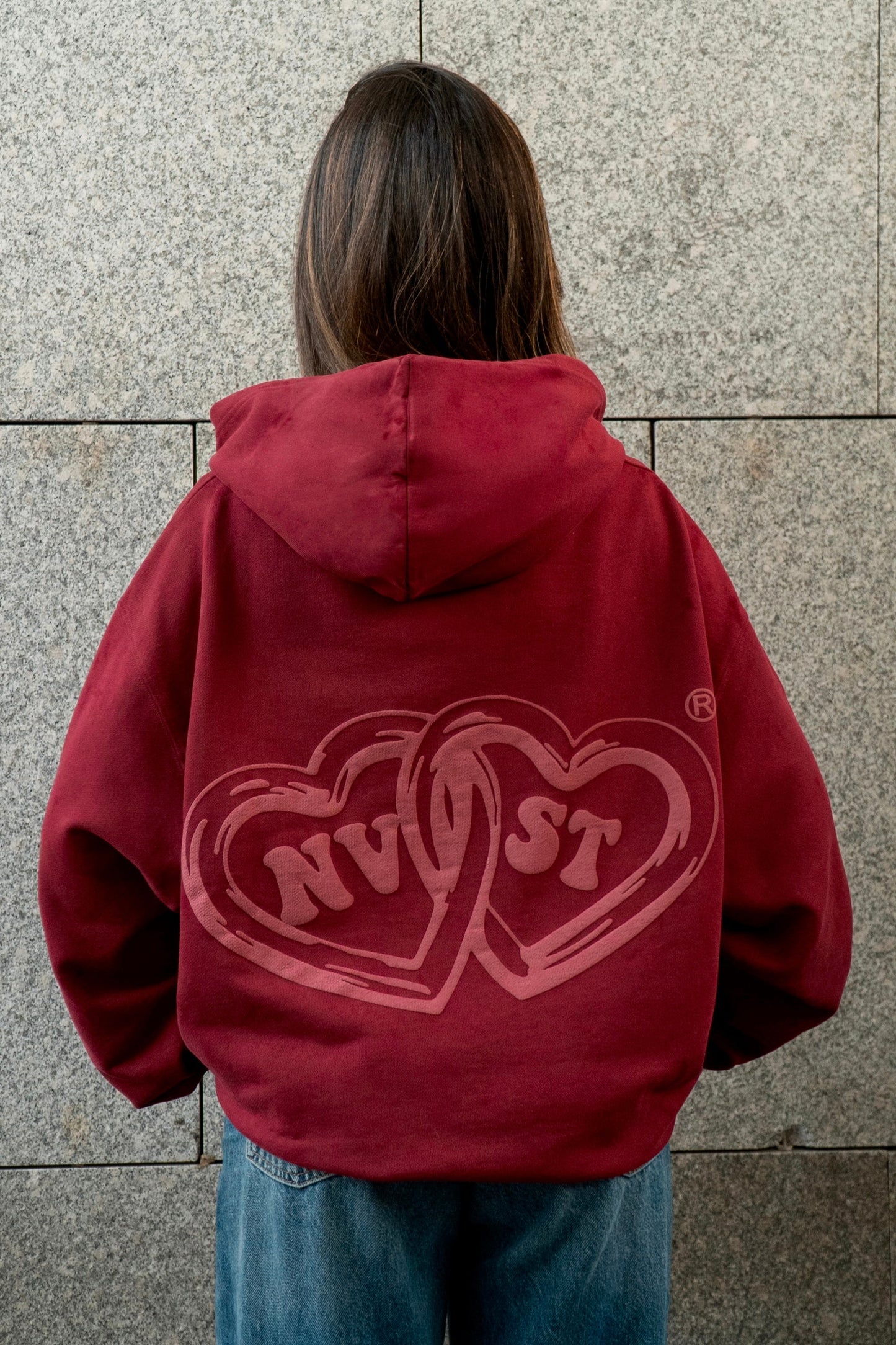 HEARTBREAKER HOODIE BURDEOS