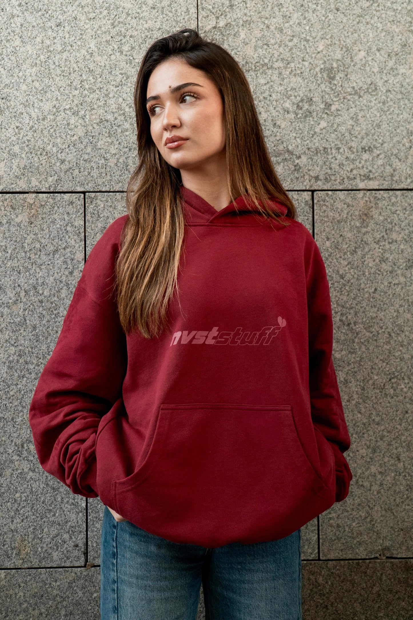 HEARTBREAKER HOODIE BURDEOS