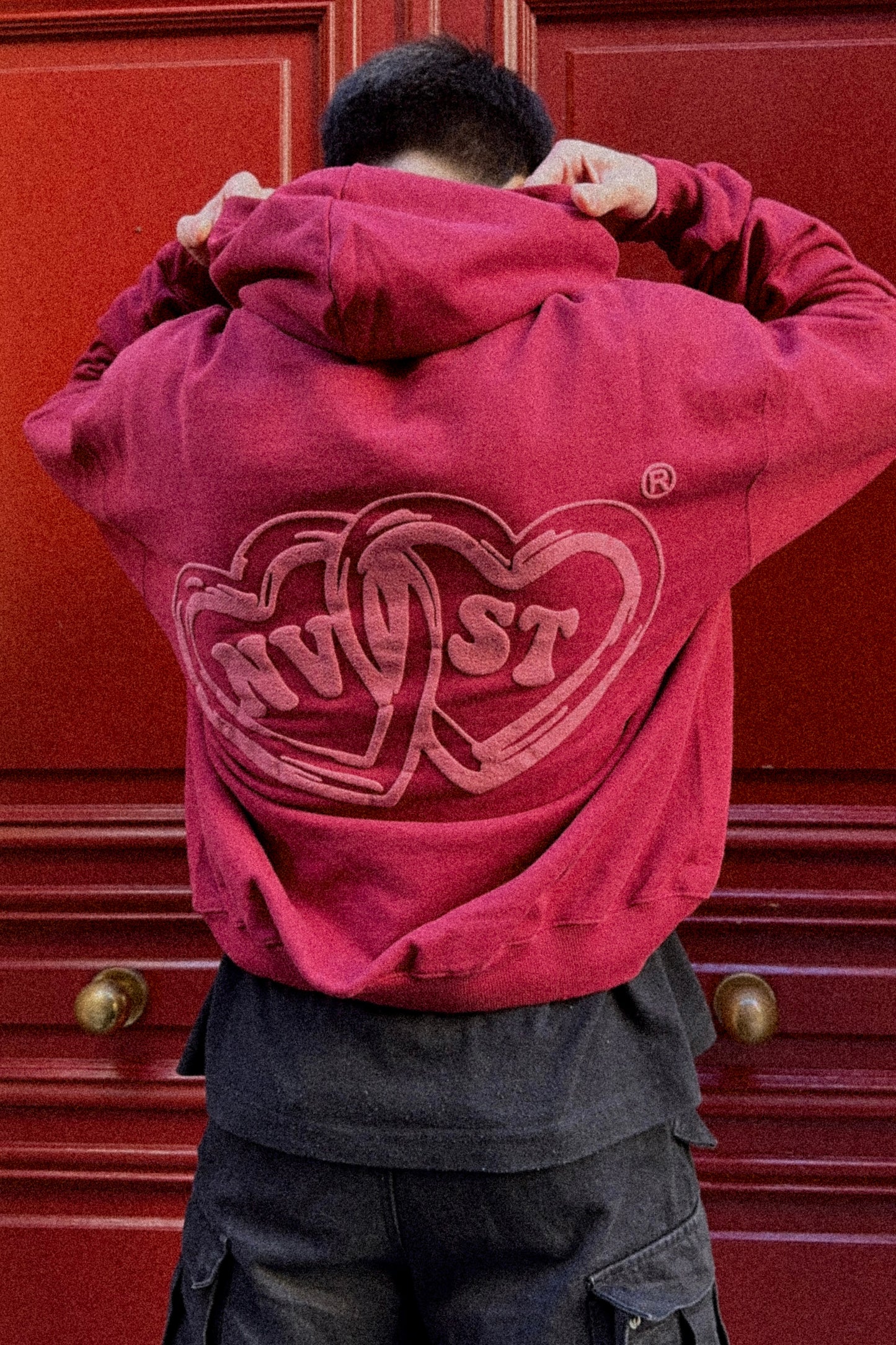HEARTBREAKER HOODIE BURDEOS