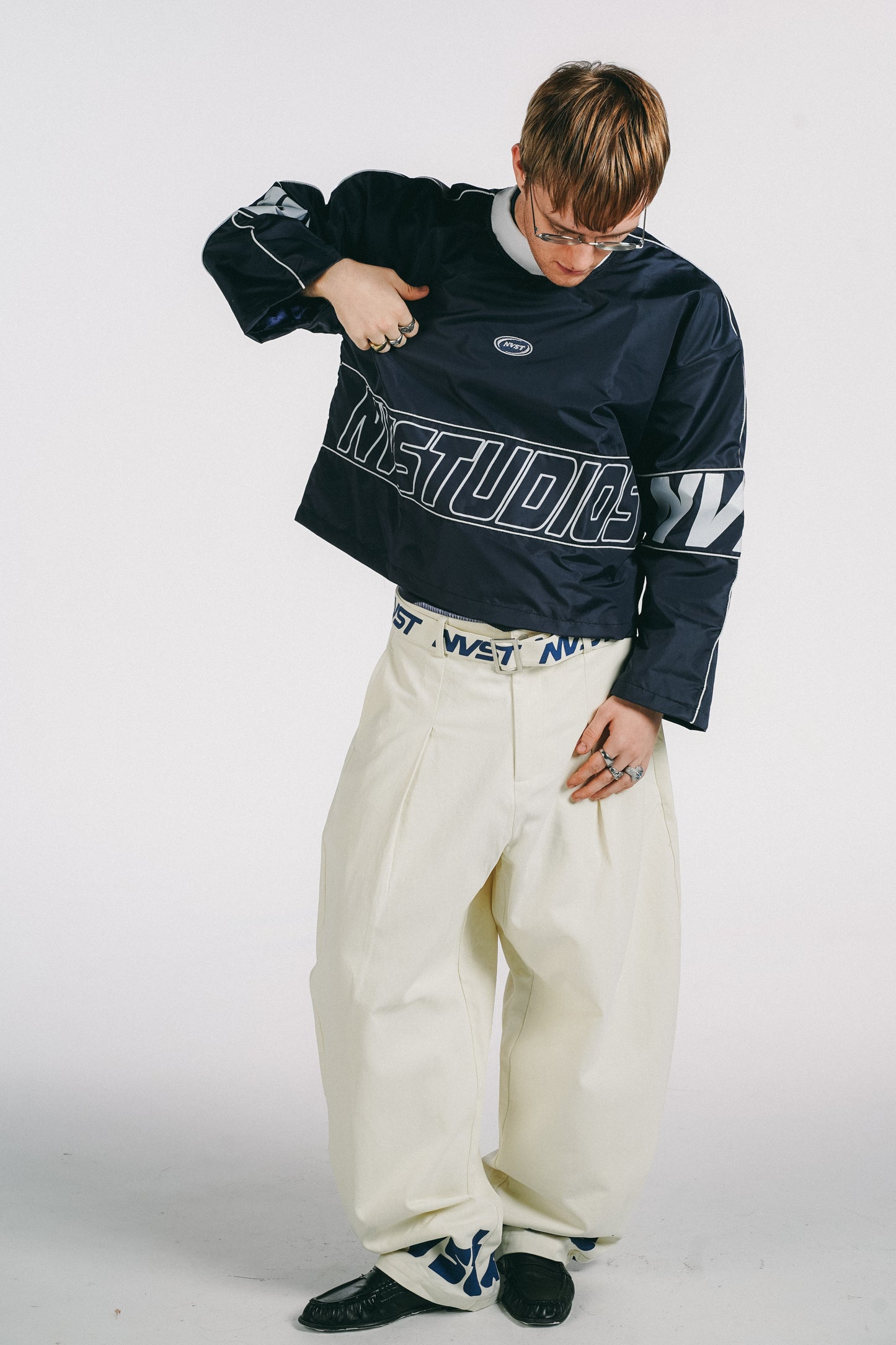 DON' AIRE CREWNECK NAVY BLUE