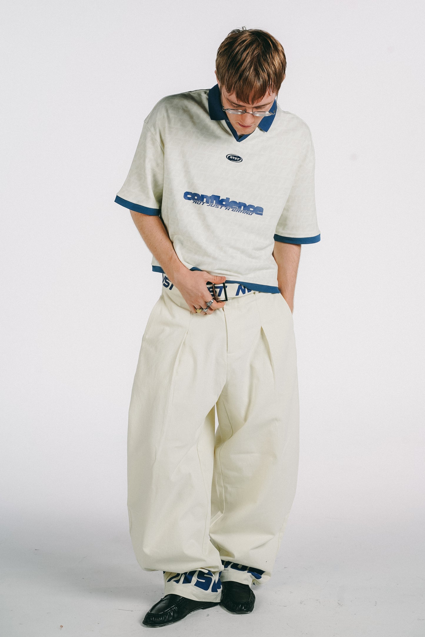 DON' AIRE POLO SHIRT WHITE