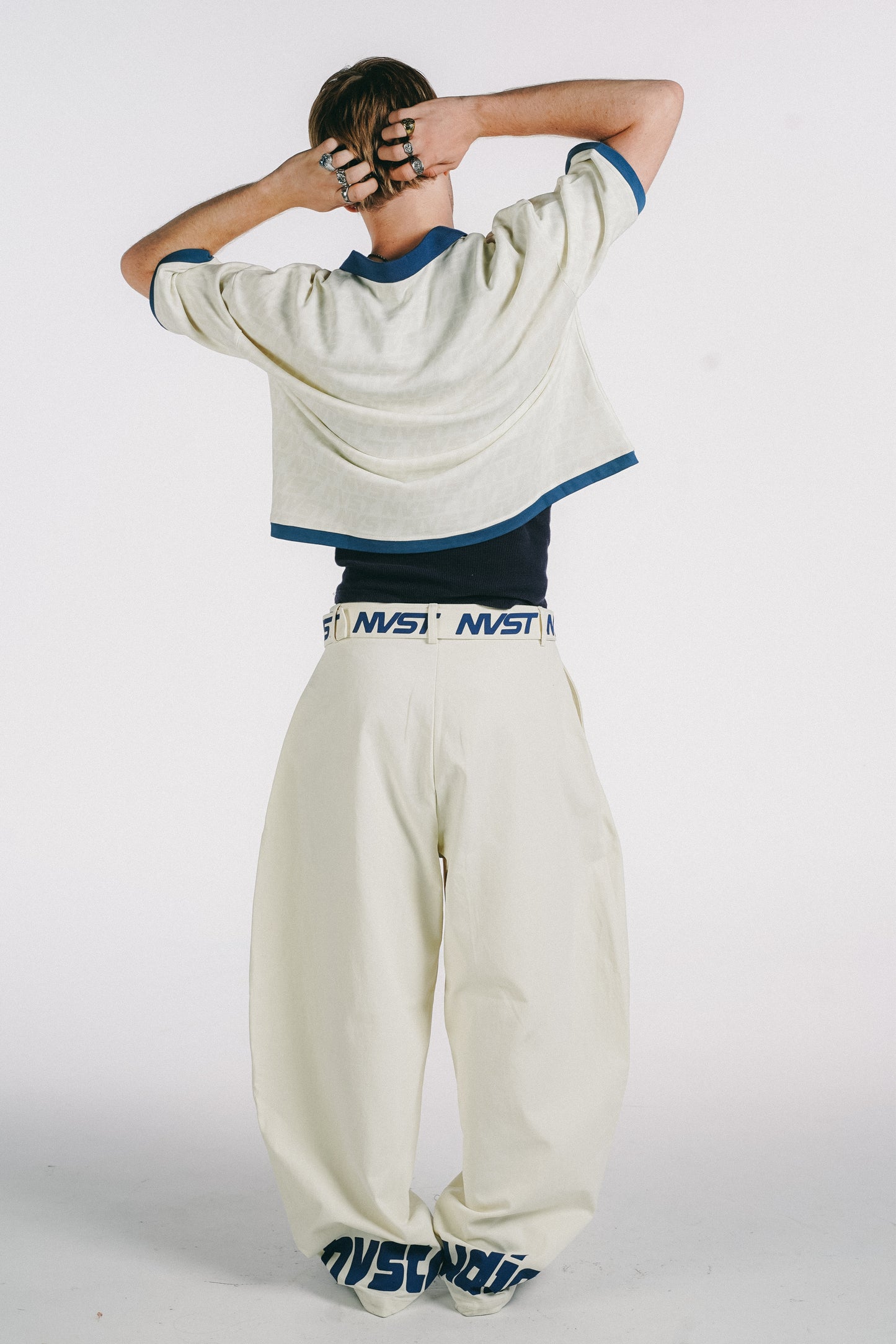 DON' AIRE BAGGY PANTS BEIGE