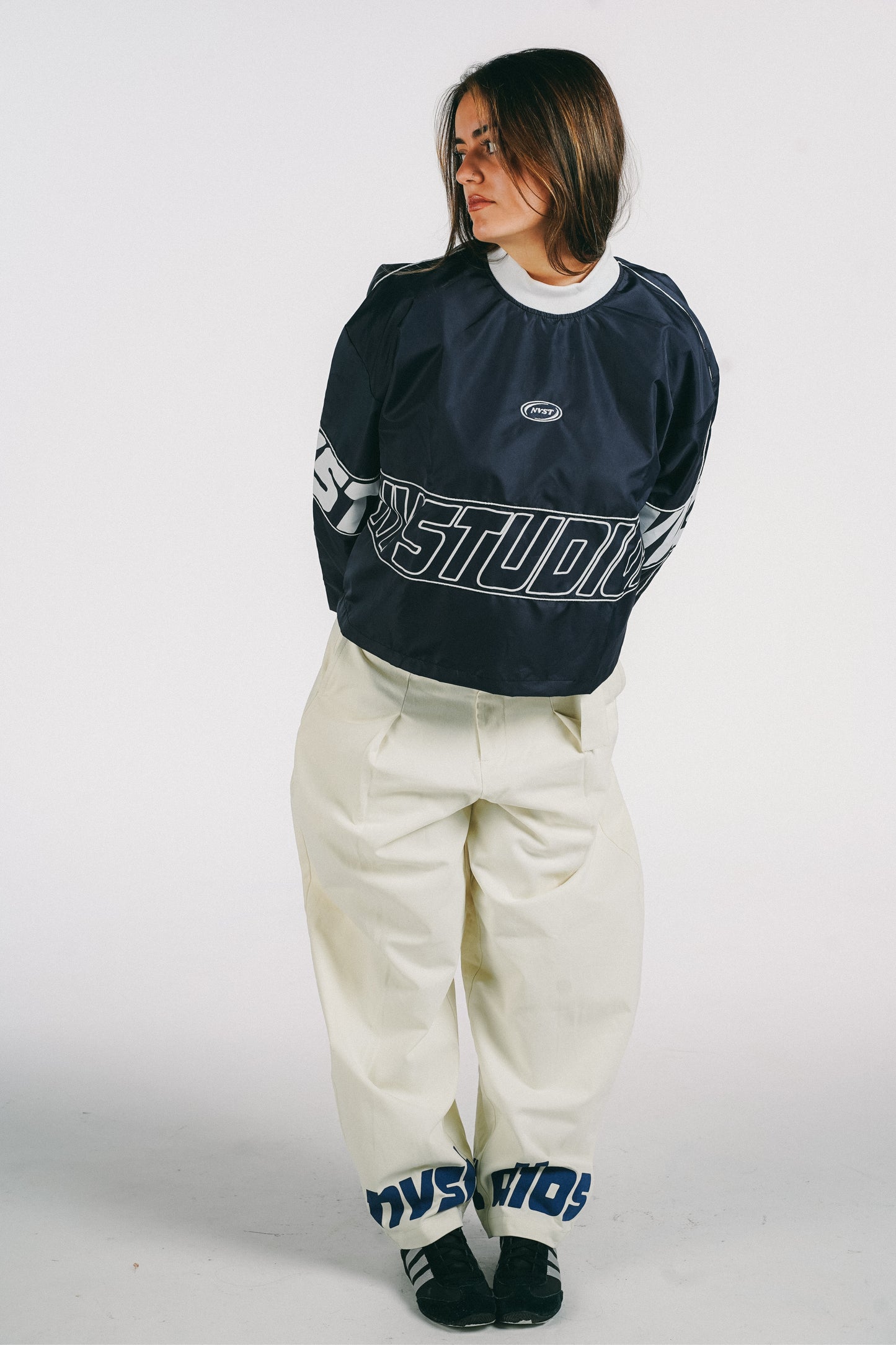 DON' AIRE CREWNECK NAVY BLUE