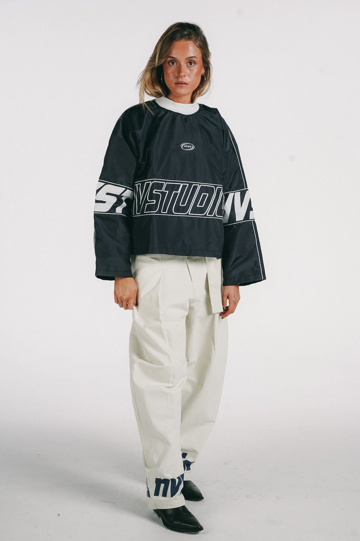 DON' AIRE CREWNECK NAVY BLUE