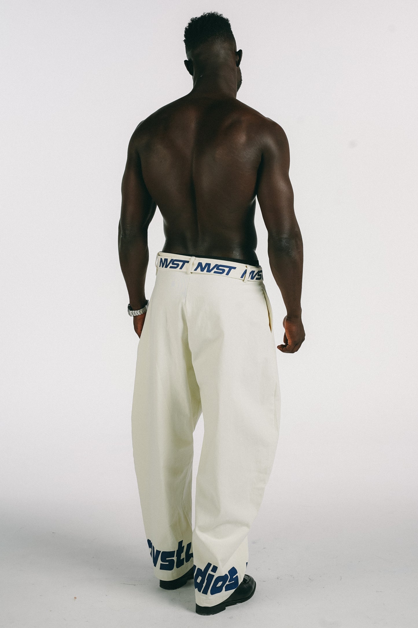 DON' AIRE BAGGY PANTS BEIGE