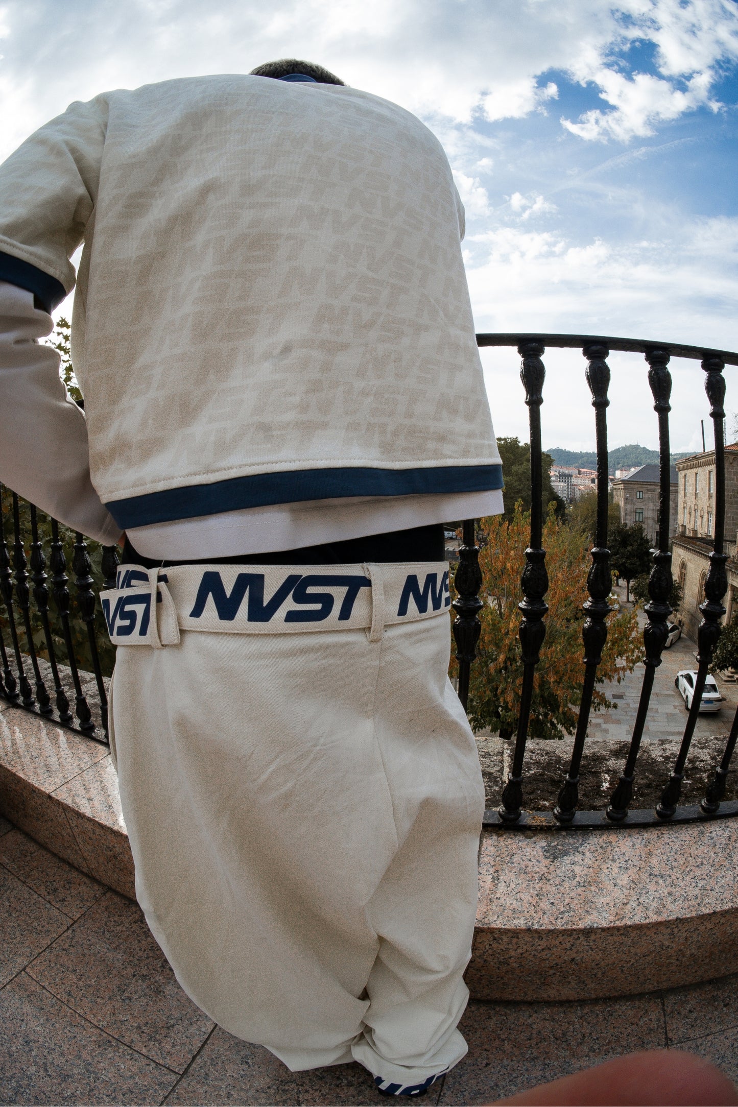 DON' AIRE MONOGRAM BELT BEIGE