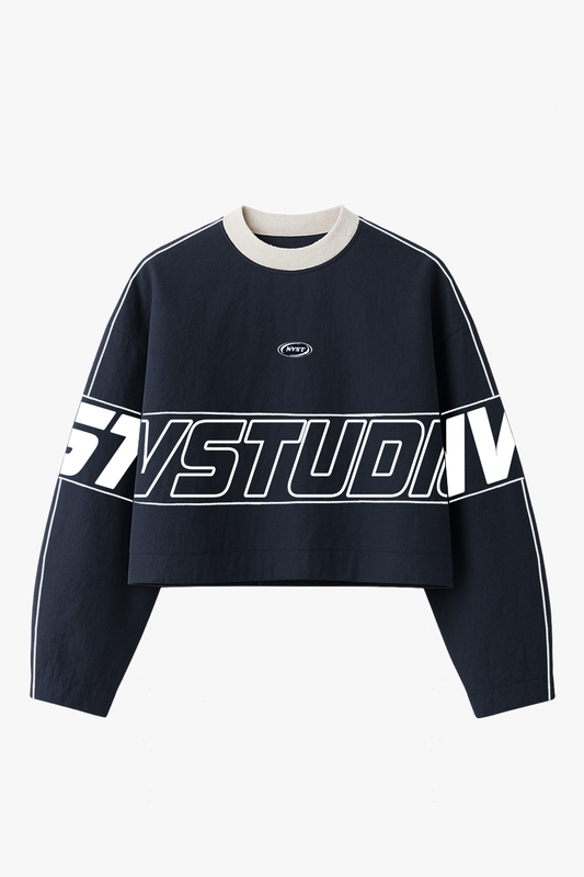 DON' AIRE CREWNECK NAVY BLUE