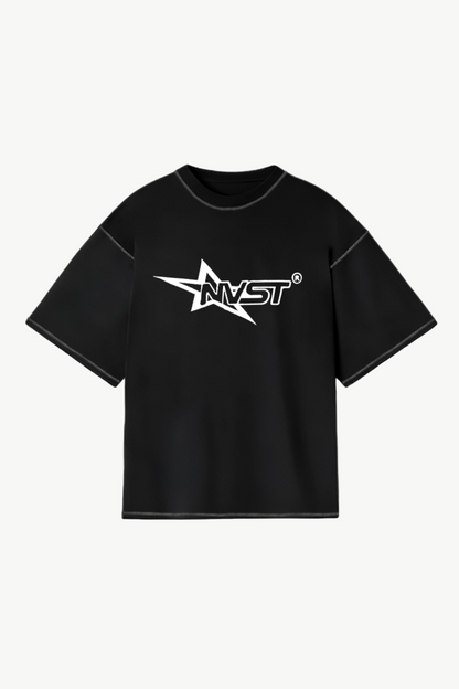 SHINING STAR TEE BLACK