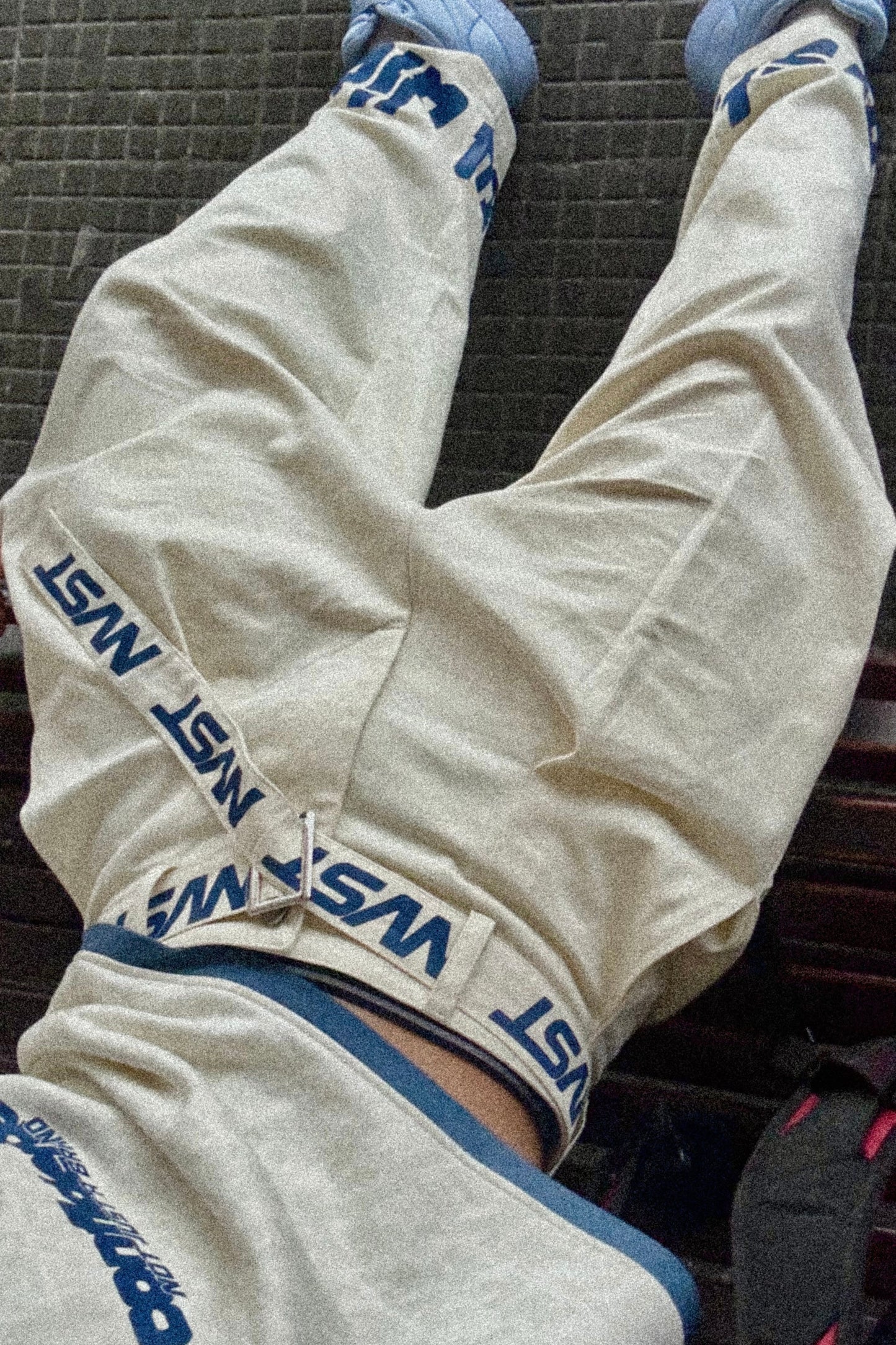 DON' AIRE MONOGRAM BELT BEIGE