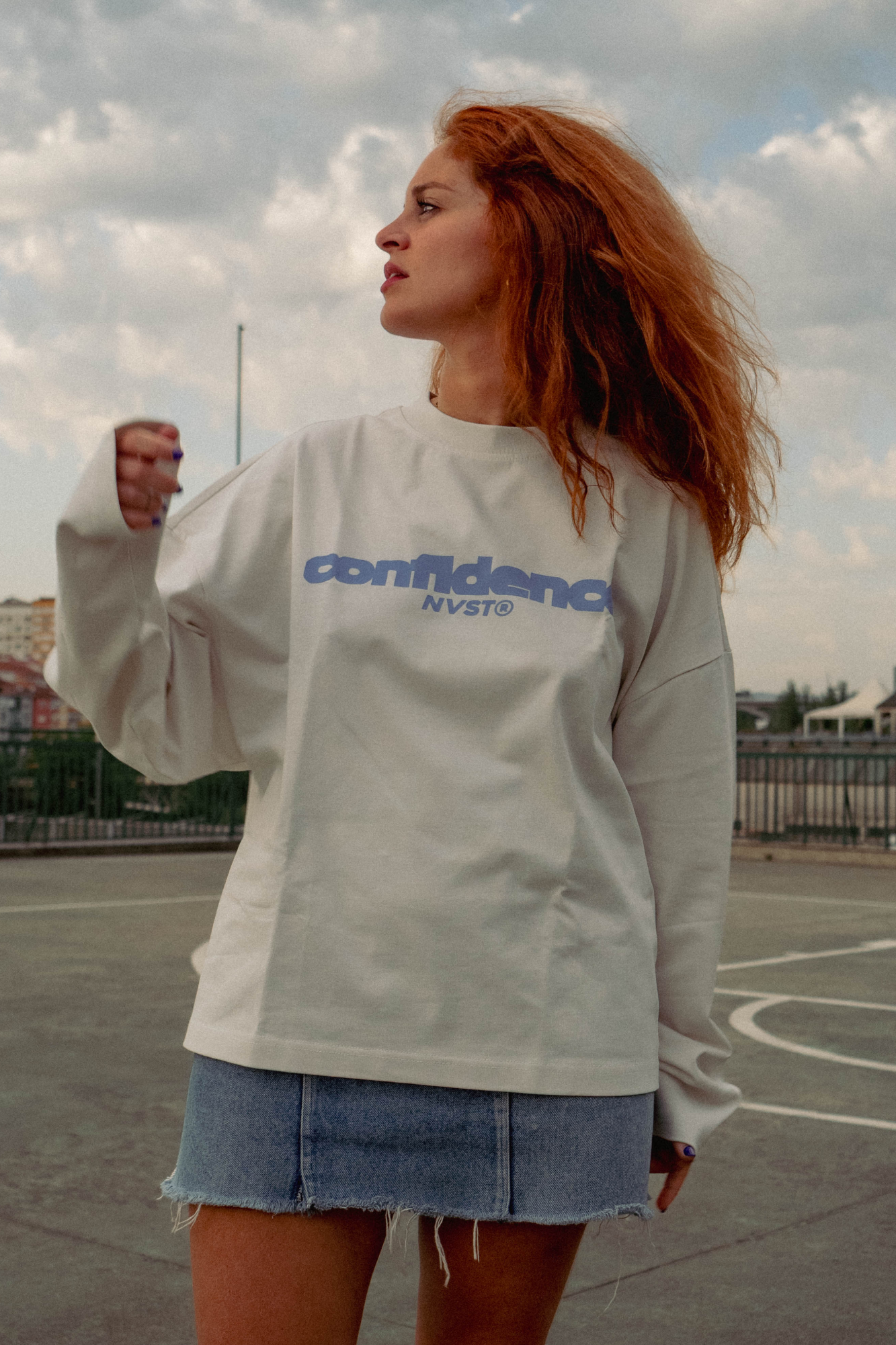 CONFIDENCE LONGSLEEVE WHITE