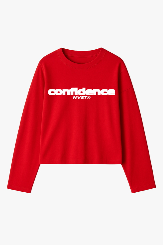 CONFIDENCE LONGSLEEVE RED