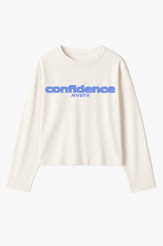 CONFIDENCE LONGSLEEVE WHITE