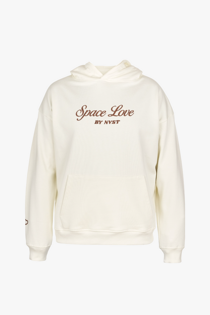 SPACE LOVE BEIGE HOODIE