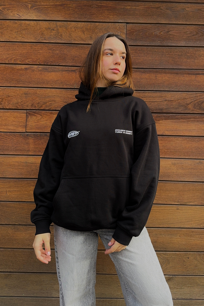 365 DAYS TRIBUTE HOODIE BLACK