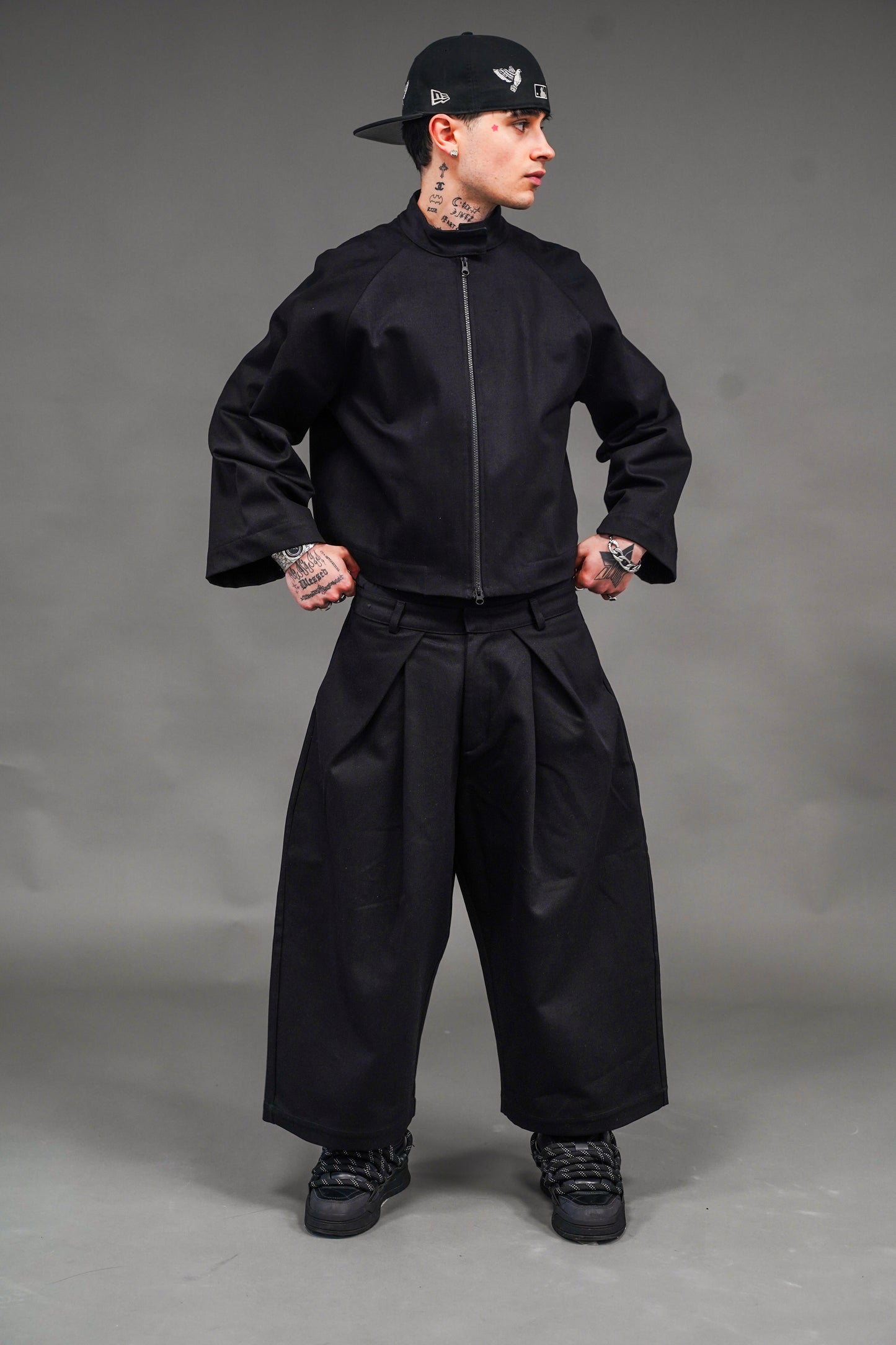 ENXEBRE BLACK TWILL PANT