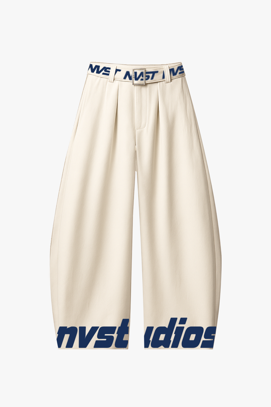 DON' AIRE BAGGY PANTS BEIGE